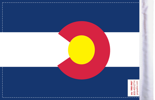 FL-CO Colorado 6x9 flag (BACK)