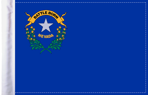 FLG-NV  Nevada Flag 6x9