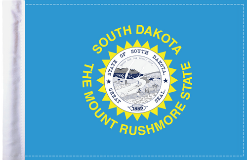 FLG-SD  South Dakota flag 6x9