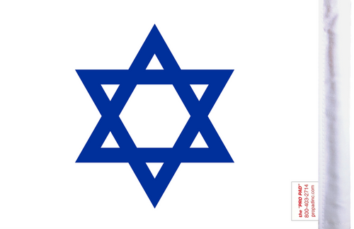 FLG-SODAV Star of David flag 6x9 (BACK)