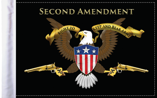 FLG-2AMND Second Amendment 6x9 flag