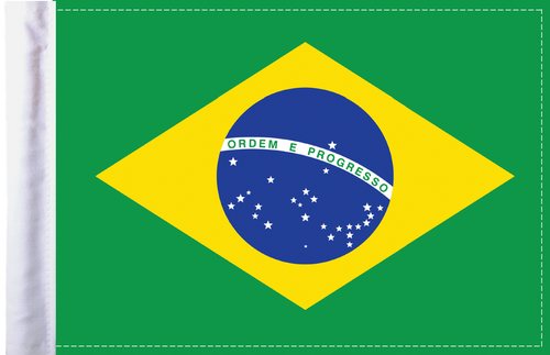 FLG-BRZL Brazil Flag 6x9