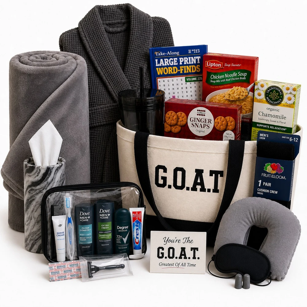 Greatest Of All Time™ Luxury Get Well Gift for Men