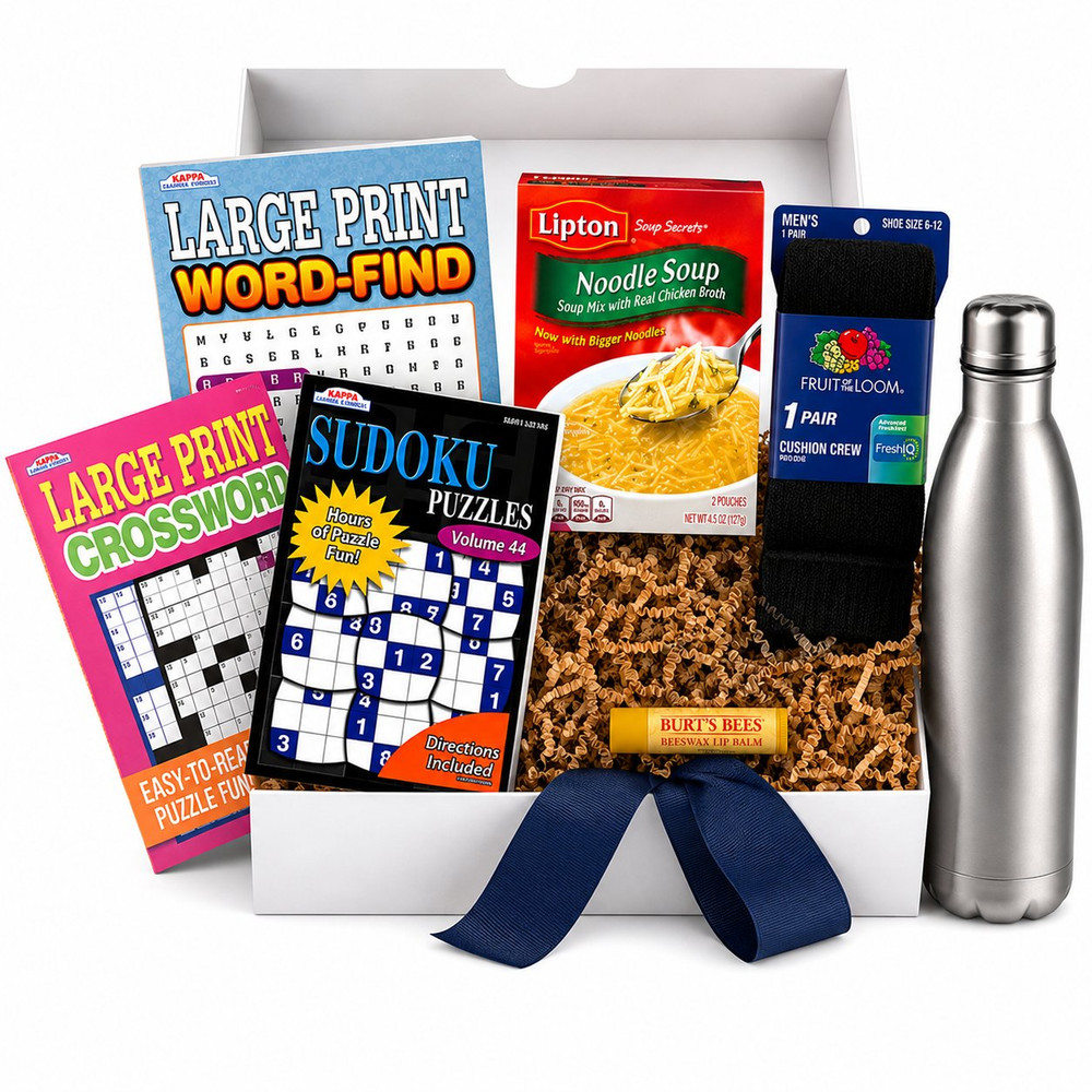 Get Well Box For Him - Thoughtful Gift for Recovery