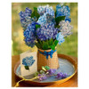 FreshCut Paper™ Nantucket Hydrangeas 3D Pop-up Bouquet
