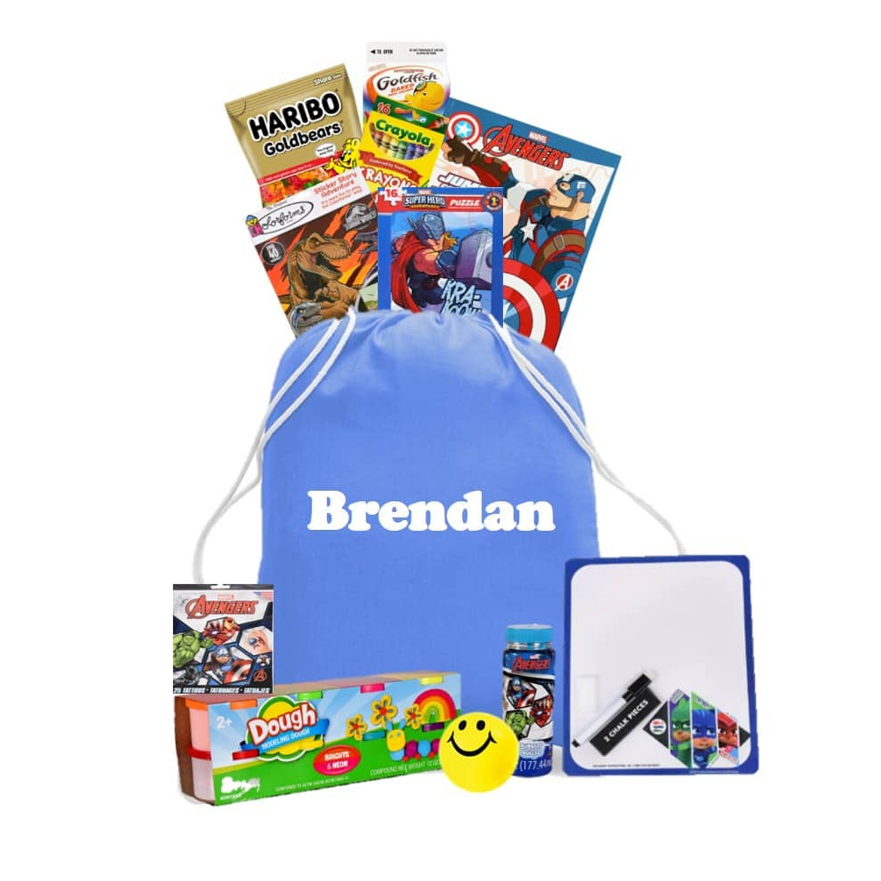 Avengers Gift Basket | Birthday gift baskets, Unique easter baskets, Kids  easter basket