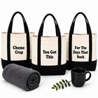 Sorta Queasy Chemo Care Package for Men - Boat Tote