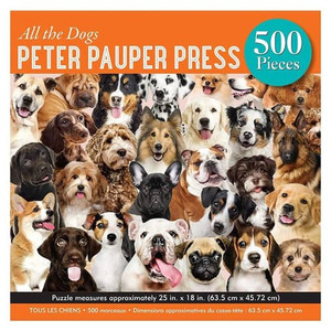 All The Dogs 500 Piece Puzzle