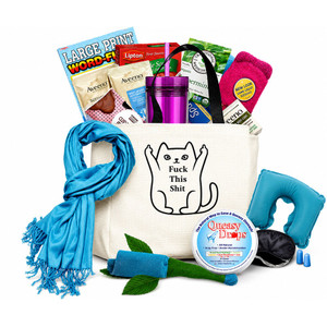 Cancer Kitty Bag