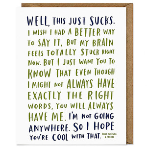 funny get well card for friend