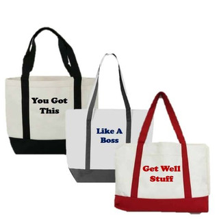 Men's Get Well Tote Bag