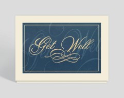 Classically Elegant Get Well Card by Debbie Schaefer