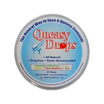 Queasy Drops Assorted Round  For Nausea