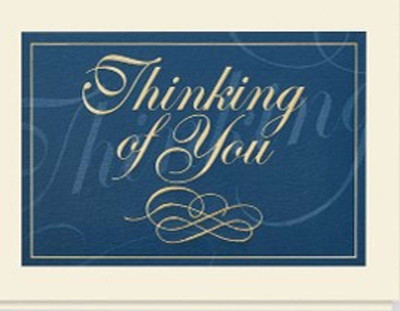 Thinking of you greeting card