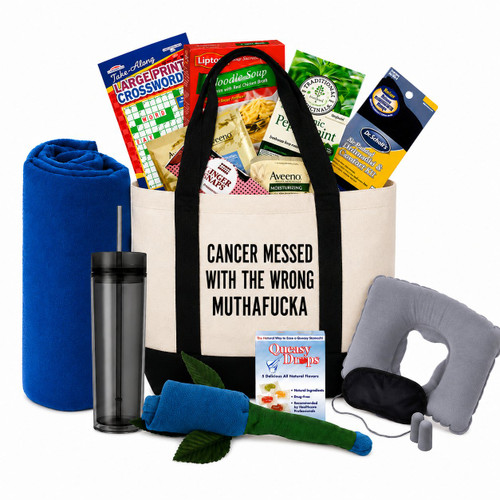 Cancer Care Package Cancer Messed With The Wrong Muthafucka Gift