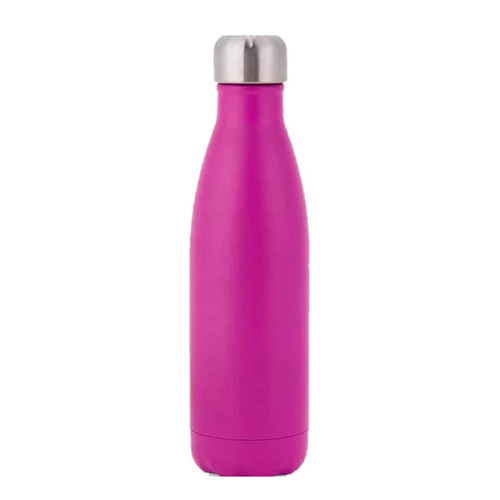 Stainless Steel Water Bottle 17 oz - Pink