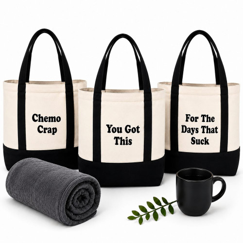 Warrior Radiation Care Package for Men - Boat Tote