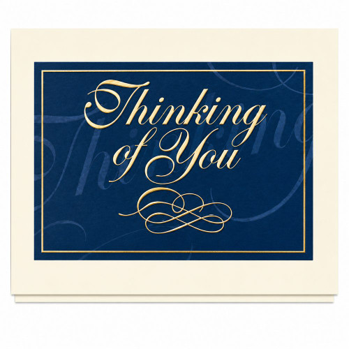 Classically Elegant Thinking of You Greeting Card