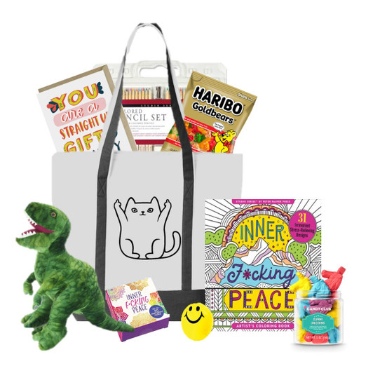 kitty giving bird dinosaur gift kitty giving bird dinosaur gift