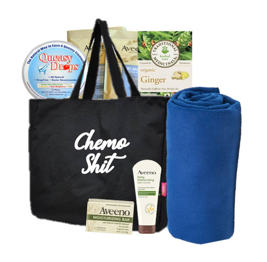 Chemo Care Package with blanket