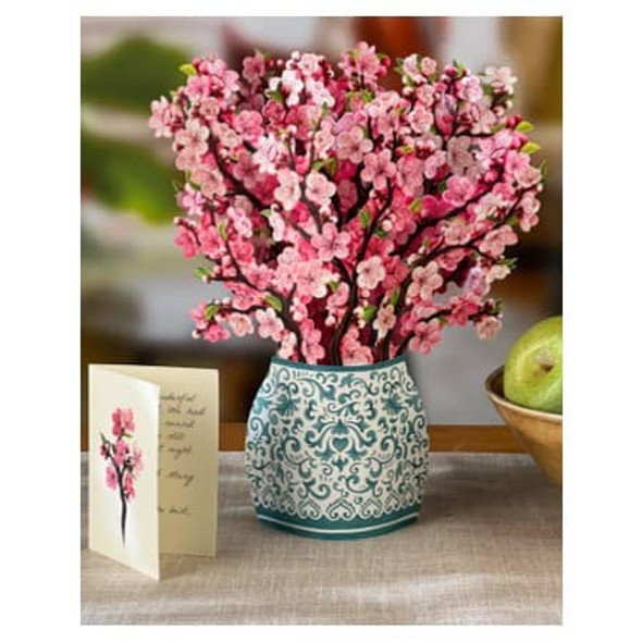 Tropical Bloom Pop-Up Bouquet Greeting Card