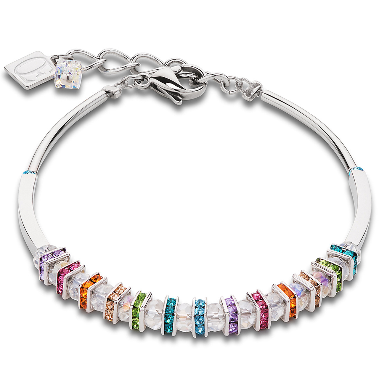 swarovski crystal bracelet multi color