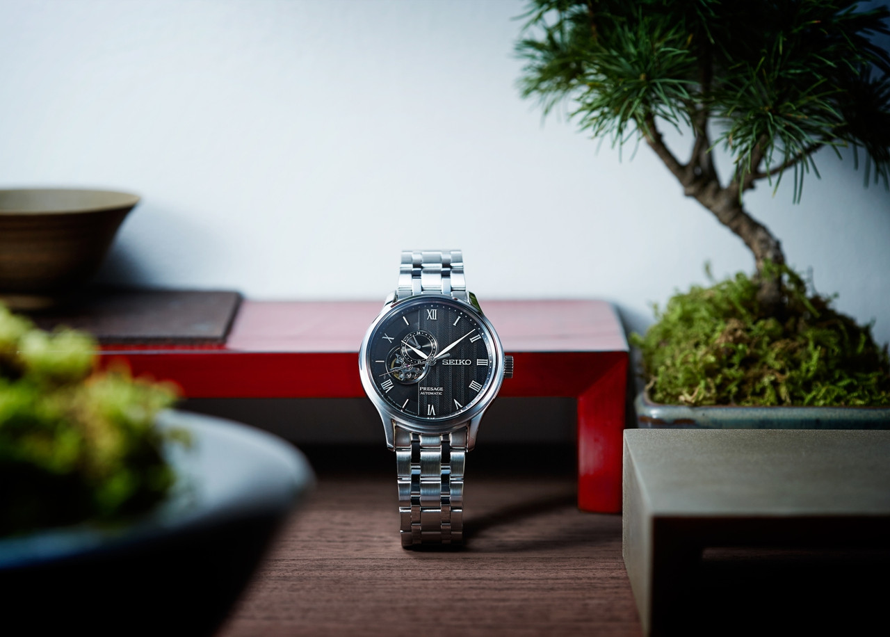 Zen Garden Seiko Presage Open Heart Ssa377j1 Seiko Presage Zen