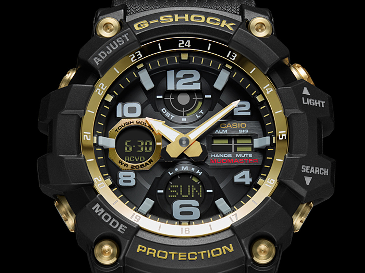 Casio G-shock GWG-100GB-1AER Mudmaster Black & Gold Watch