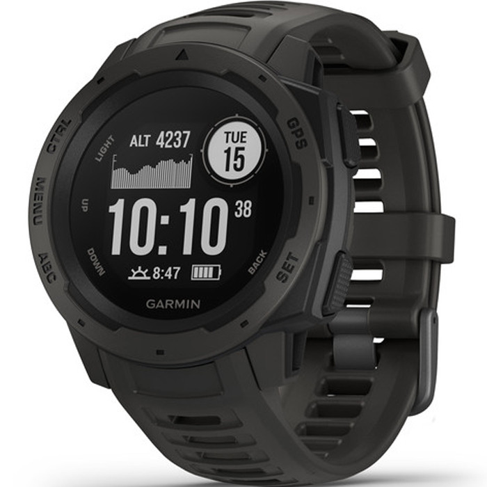 Garmin Instinct Military GPS Graphite Watch 010-02064-00 Garmin Instinct Military GPS Graphite Watch 010-02064-00