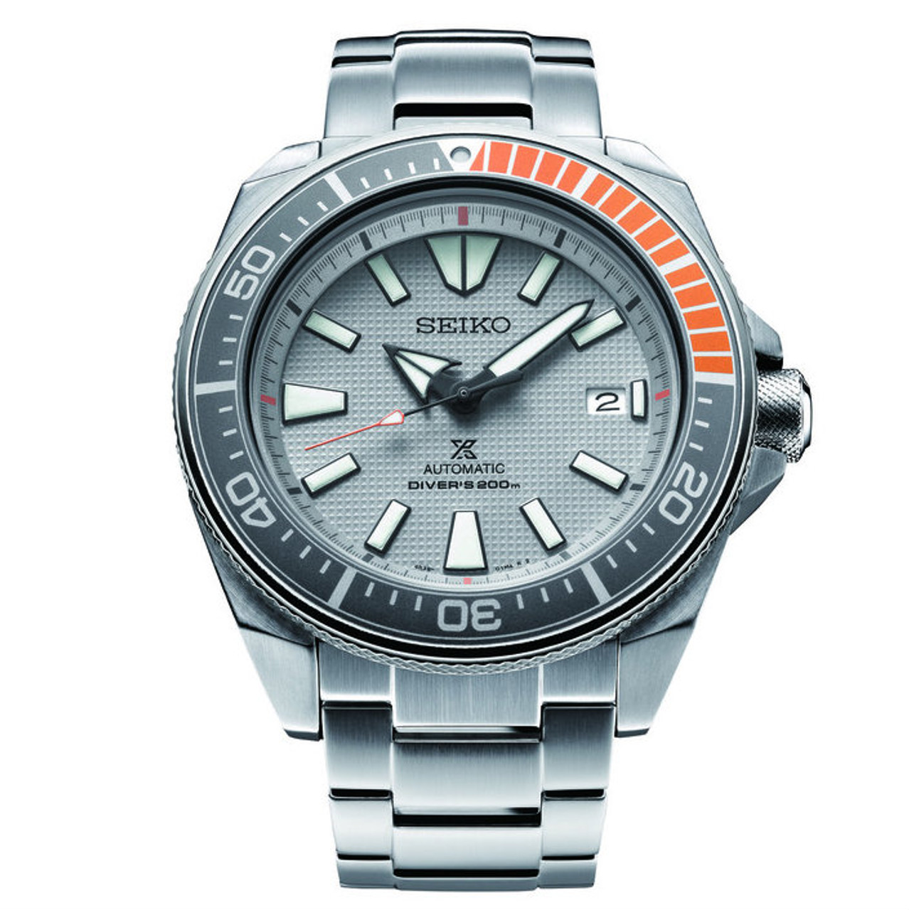 Seiko Dawn Grey Samurai Limited Edition Watch SRPD03K1