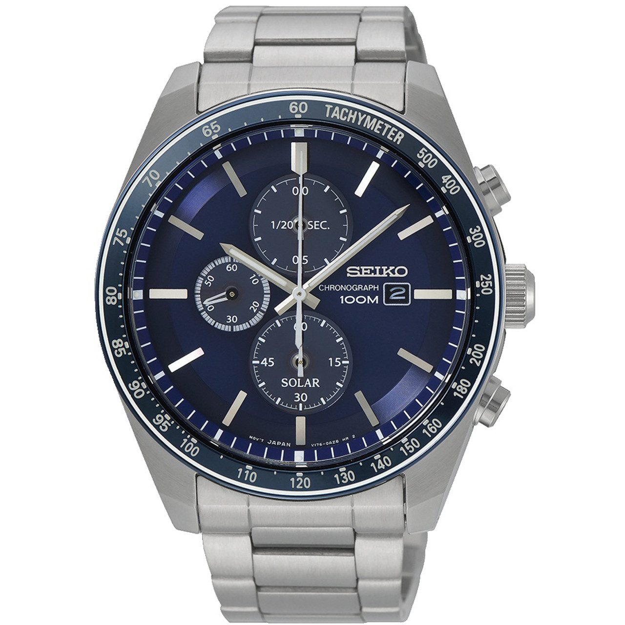 Seiko Men's Tachymeter Chronograph Watch SSC719P1