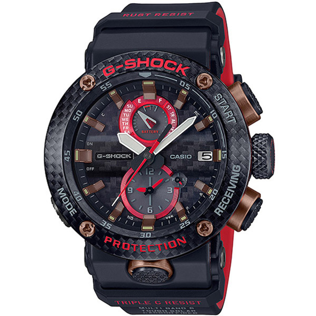 Casio G Shock GWR B1000X 1AER Gravity Master Bluetooth Solar Watch