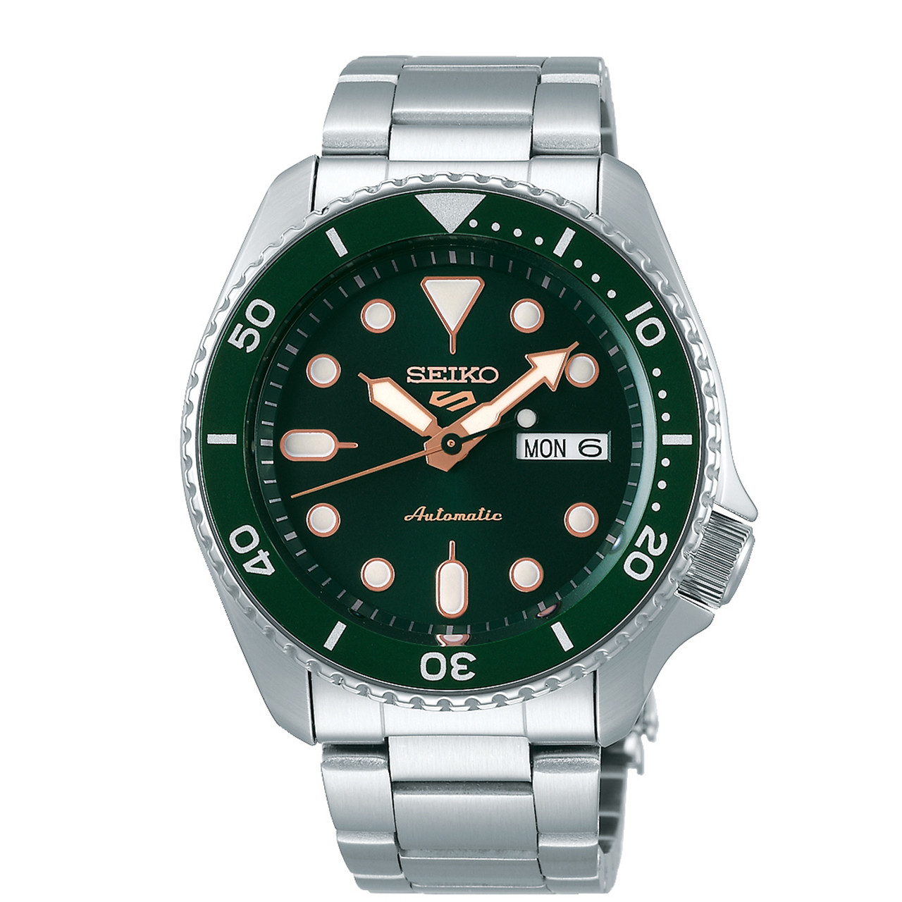 Seiko 5 Sports Automatic Green Dial Watch SRPD63K1