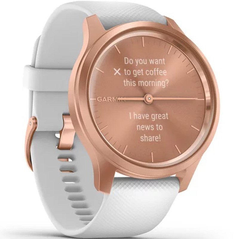 Rose Gold Garmin Vivomove Style Features Garmin Vivomove HR Sport