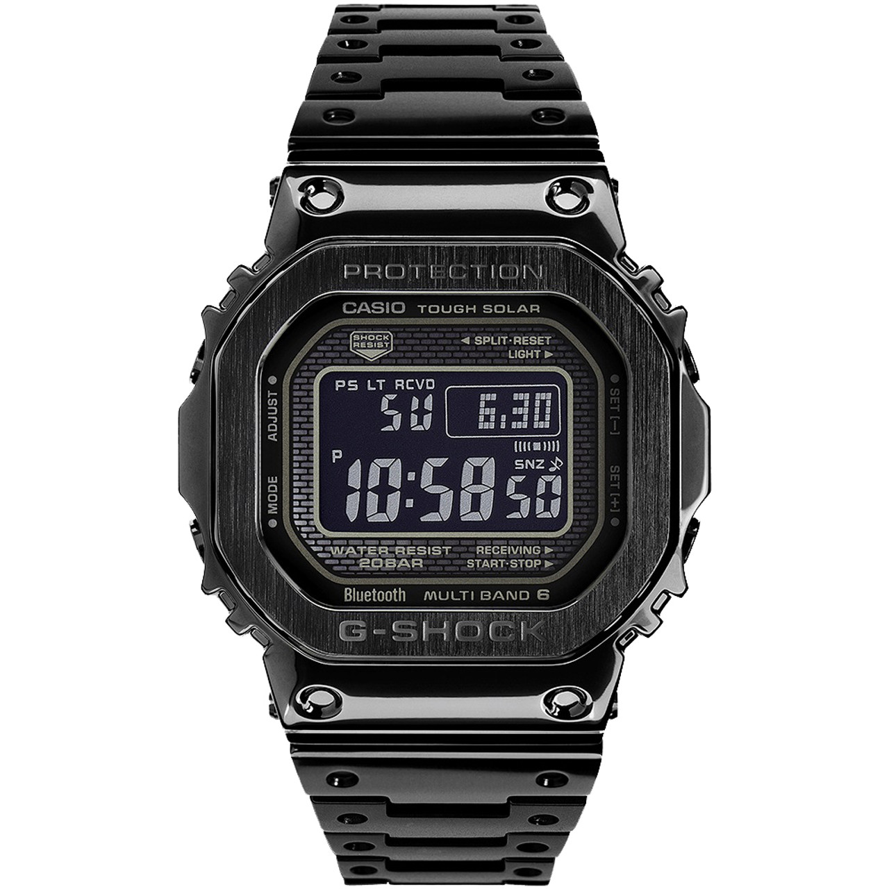 G-Shock 35th Anniversary Metal Bluetooth Solar Radio Control Black Watch