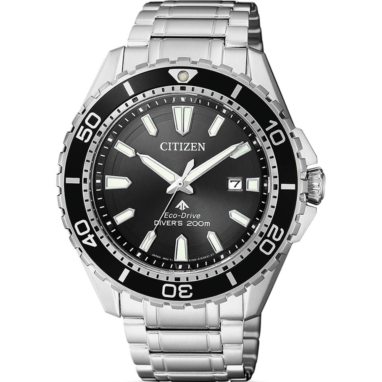 Citizen Eco-Drive Men's Promaster Diver's Stainless-Steel Watch BN0190-82E