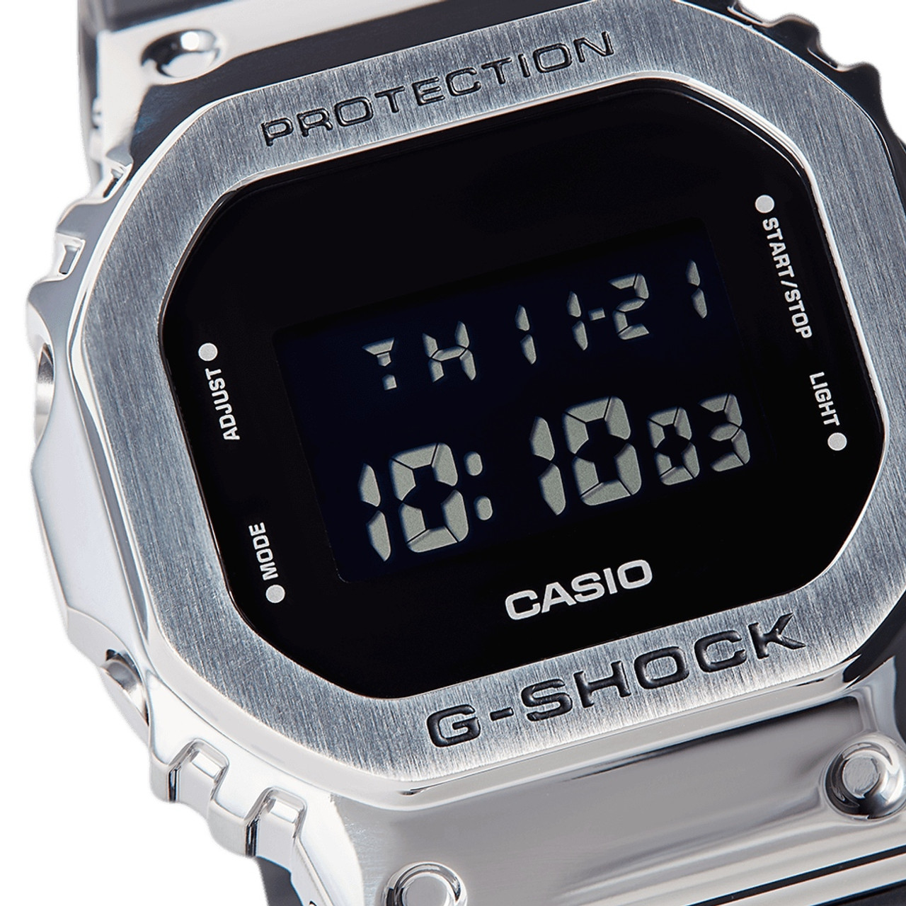 G-Shock Metal Bezel Series Stainless-Steel Black Strap Watch