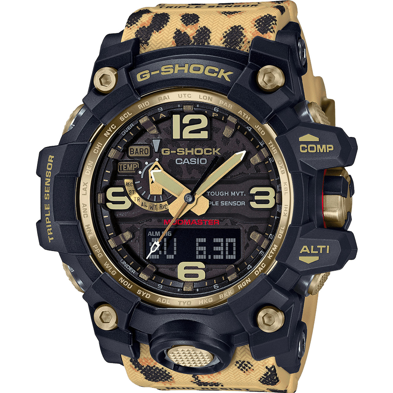 G-Shock Limited Edition Leopard Wildlife Watch GWG-1000WLP-1AER