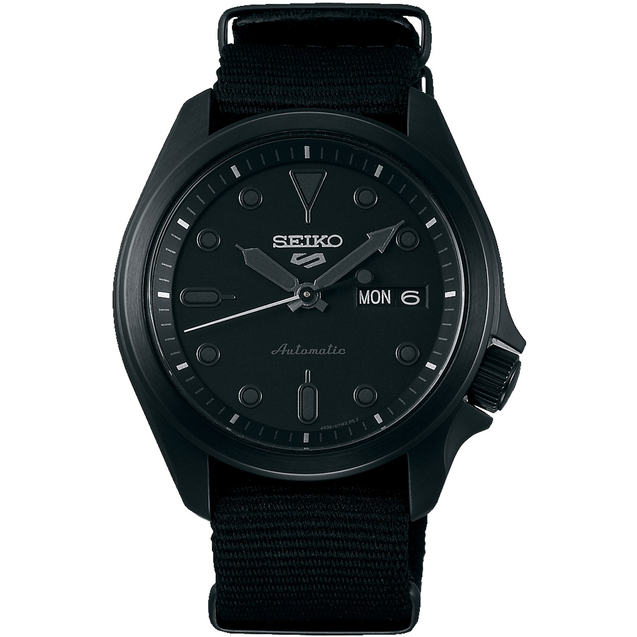 seiko black strap