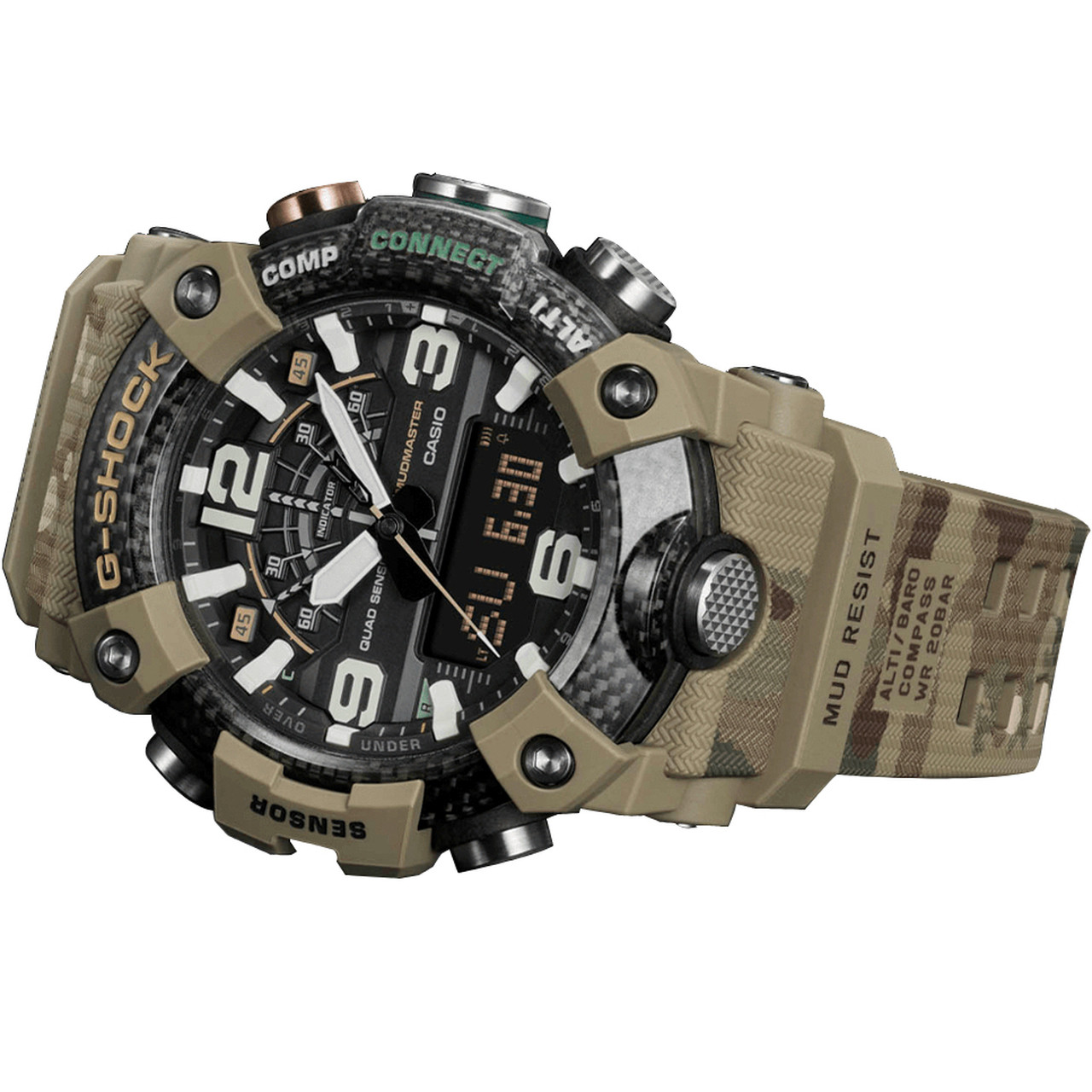 G-Shock British Army Mudmaster MOD Edition Quad Sensor Watch