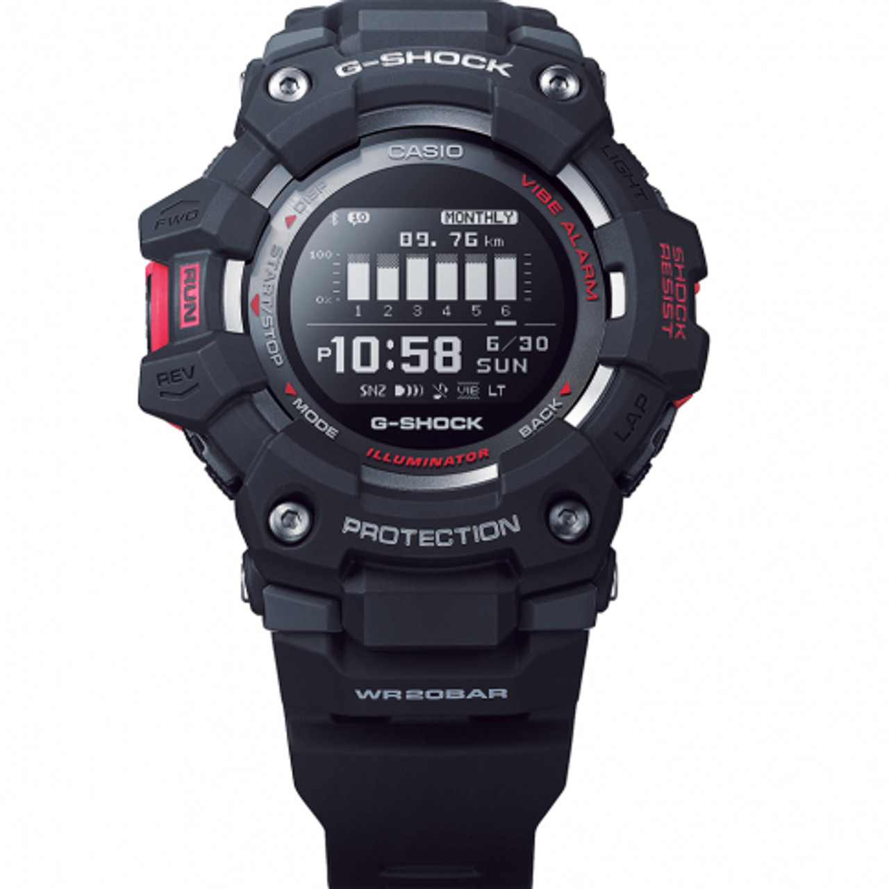 G-Shock G-Squad Step Tracker Black Watch GBD-100-1ER