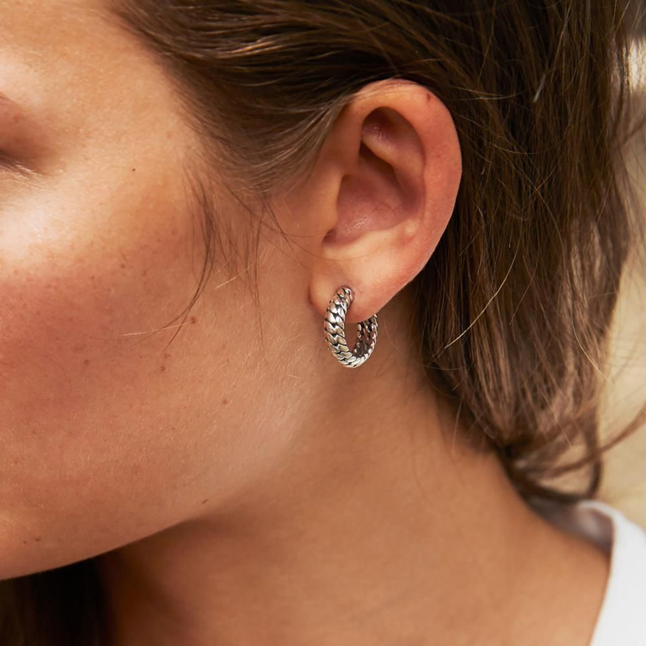 ピアス LESS IS MORE Silver bold earrings one touch SILVER BOLD EARRING (one-touch) (silver) - Less is more | 60