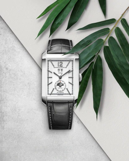 Dual Time Baume Mercier Hampton 10528 Baume Mercier Hampton