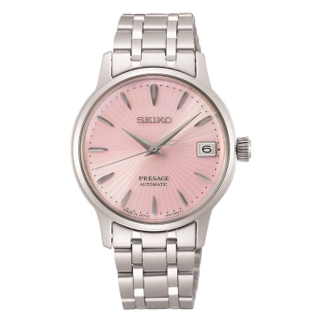 Seiko Presage Cocktail Automatic Pink Dial Watch SRP839J1