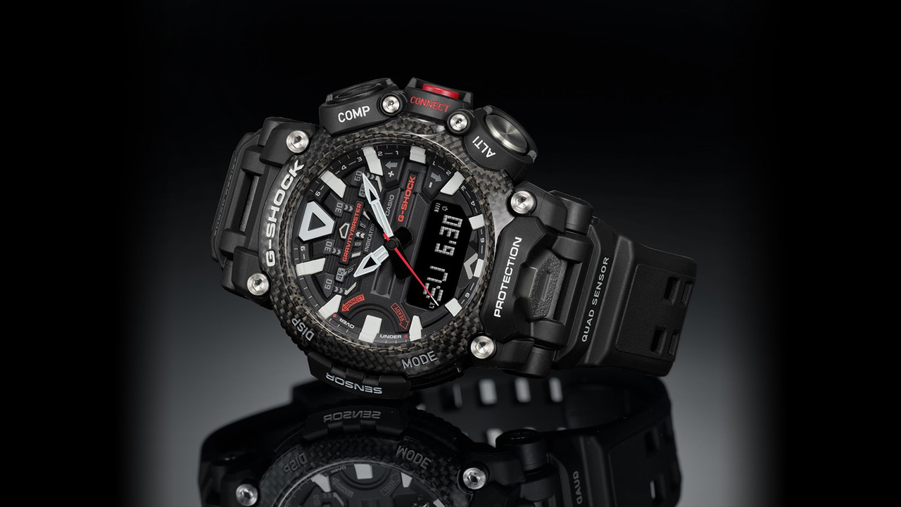 GR-B200-1AER Casio G-Shock Gravity Master Quad Sensor Bluetooth Watch