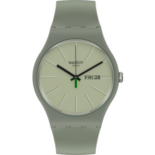Swatch Women's Watch Irony Medium Goldensilver YLS207G