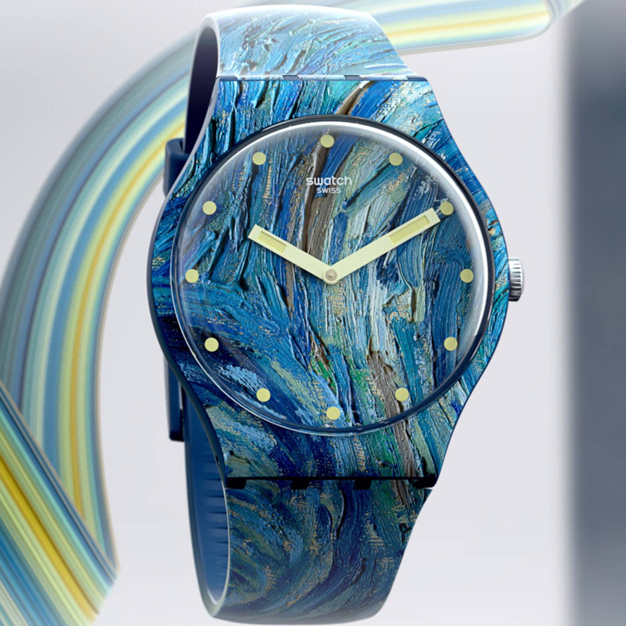 Watches Swatch Moma Starry Night Van Gogh Swatch Museum Collection