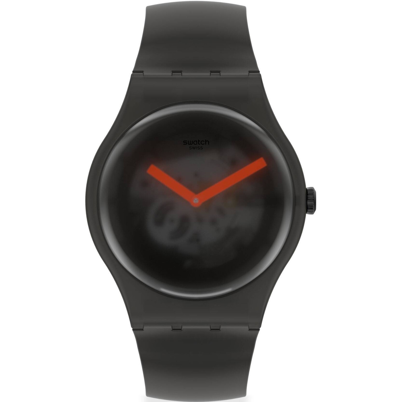 Swatch Black Blur Watch SUOB183