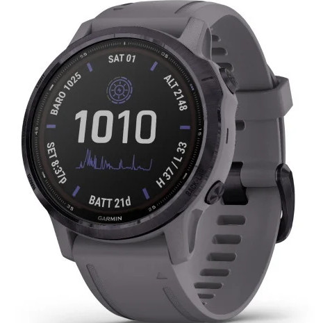 Garmin Watches Garmin Fenix 6s Pro Solar Black Garmin Fenix 6S Pro