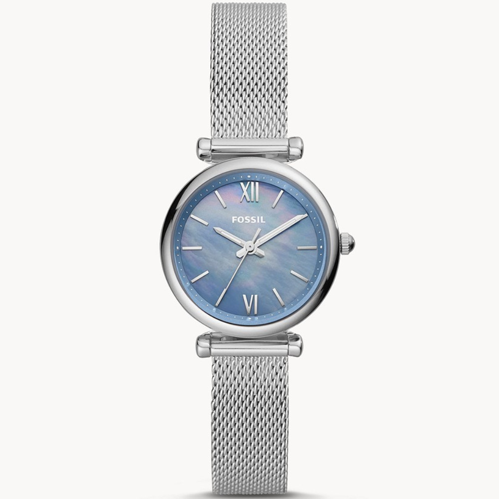 ES5083:Fossil Ladies Carlie Mini Silver-tone Bracelet Watch
